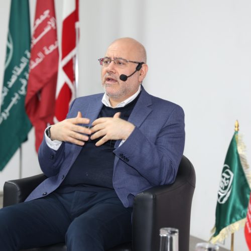 ندوة معالي الوزير الدكتور فراس الأبيض، حول كتابه الثبات في وجه العاصفة